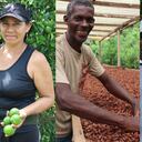 Campesinos productores de lima ácida en Nariño Foto: Prensa Centro de comercio internacional