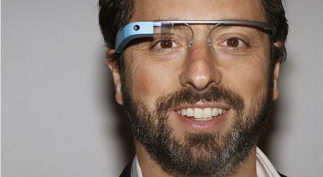 Sergey Brin, cofundador de Google las Google Glass.