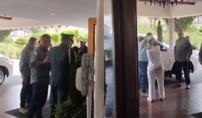 Así fue la llegada del presidente Gustavo Petro al cónclave