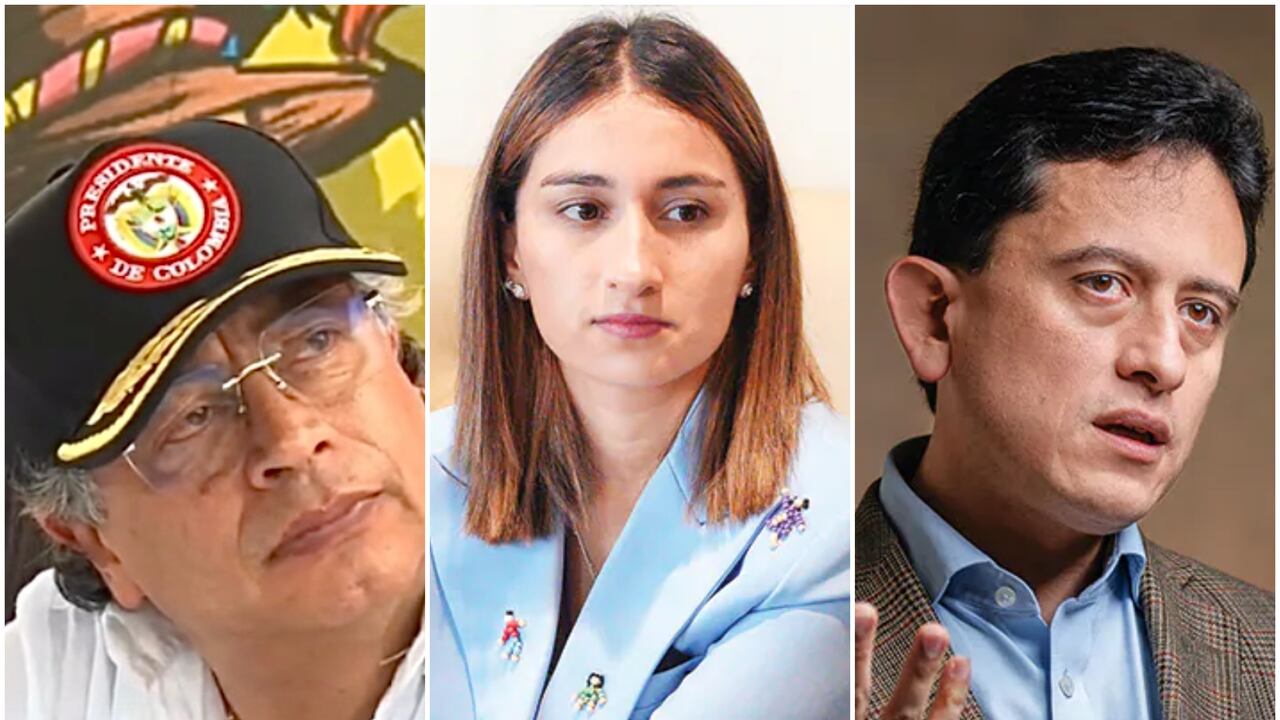 Gustavo Petro, Laura Sarabia, Luis Carlos Reyes