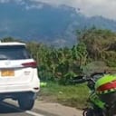 Una de las camionetas robadas en concesionario de Rionegro, Antioquia.