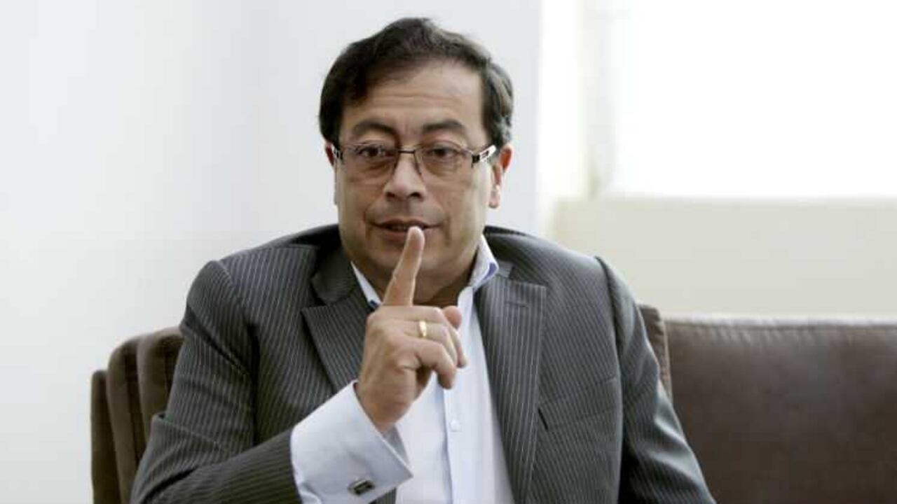 Gustavo Petro, exalcalde de Bogotá