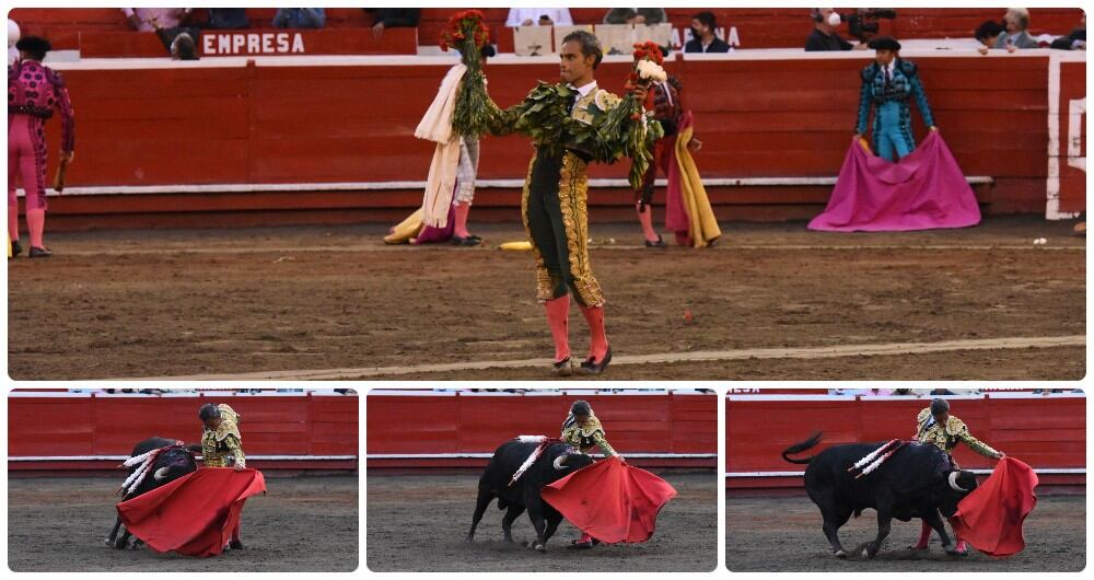 Luis Bolívar, torero colombiano. Manizales, 9 de enero de 2022.