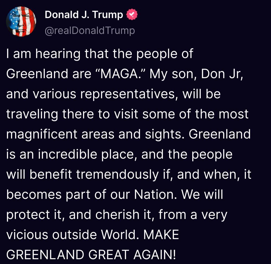 El presidente electo, Donald Trump, dio su opinión sobre la visita de su hijo