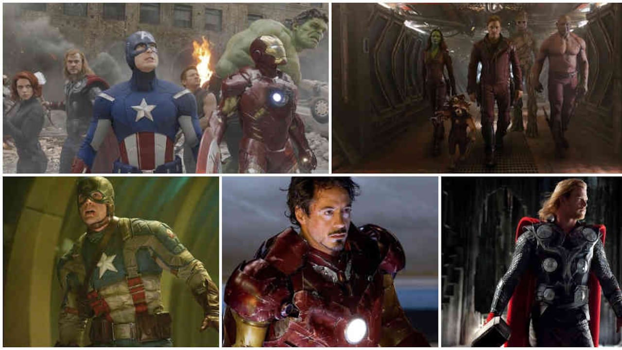 El Universo Cinematográfico de Marvel hasta ahora está compuesto por 21 películas.