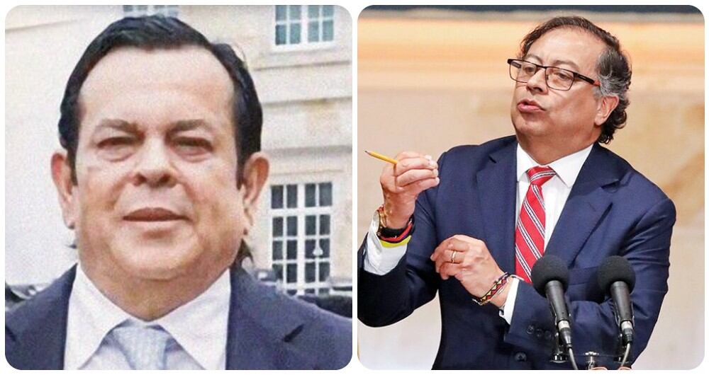 Euclides Torres y Gustavo Petro.