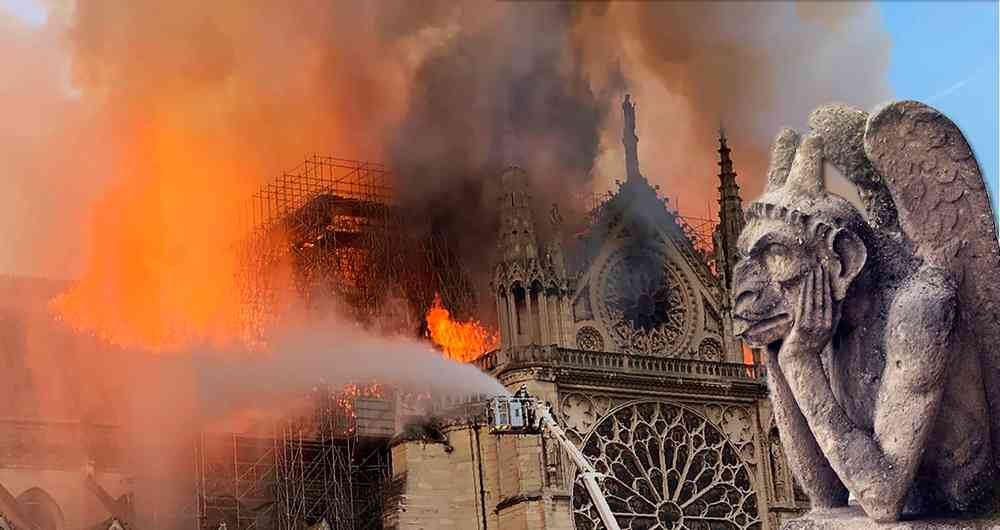 Lo que perdería la humanidad con el incendio de Notre-Dame.