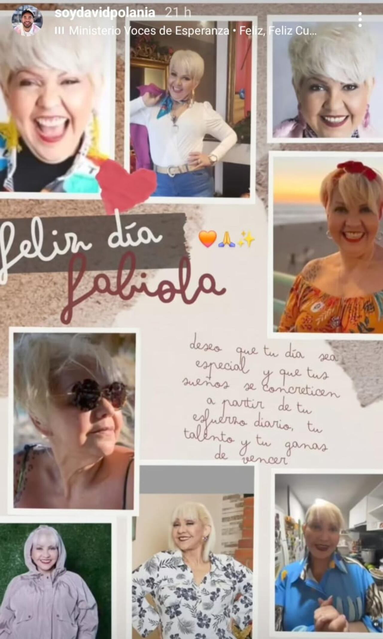 Mensaje a la Gorda Fabiola