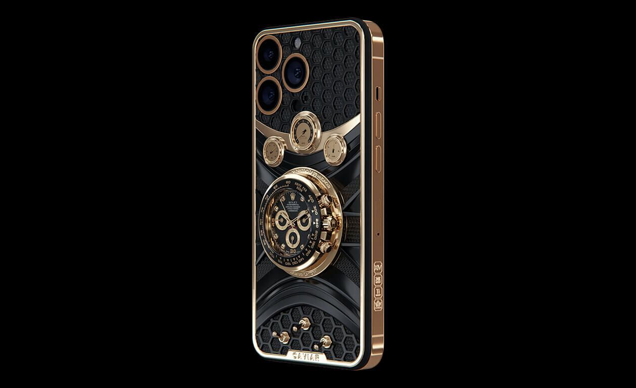 El iPhone 14 Pro/Max Daytona es un modelo del lujo producido por la marca Caviar.