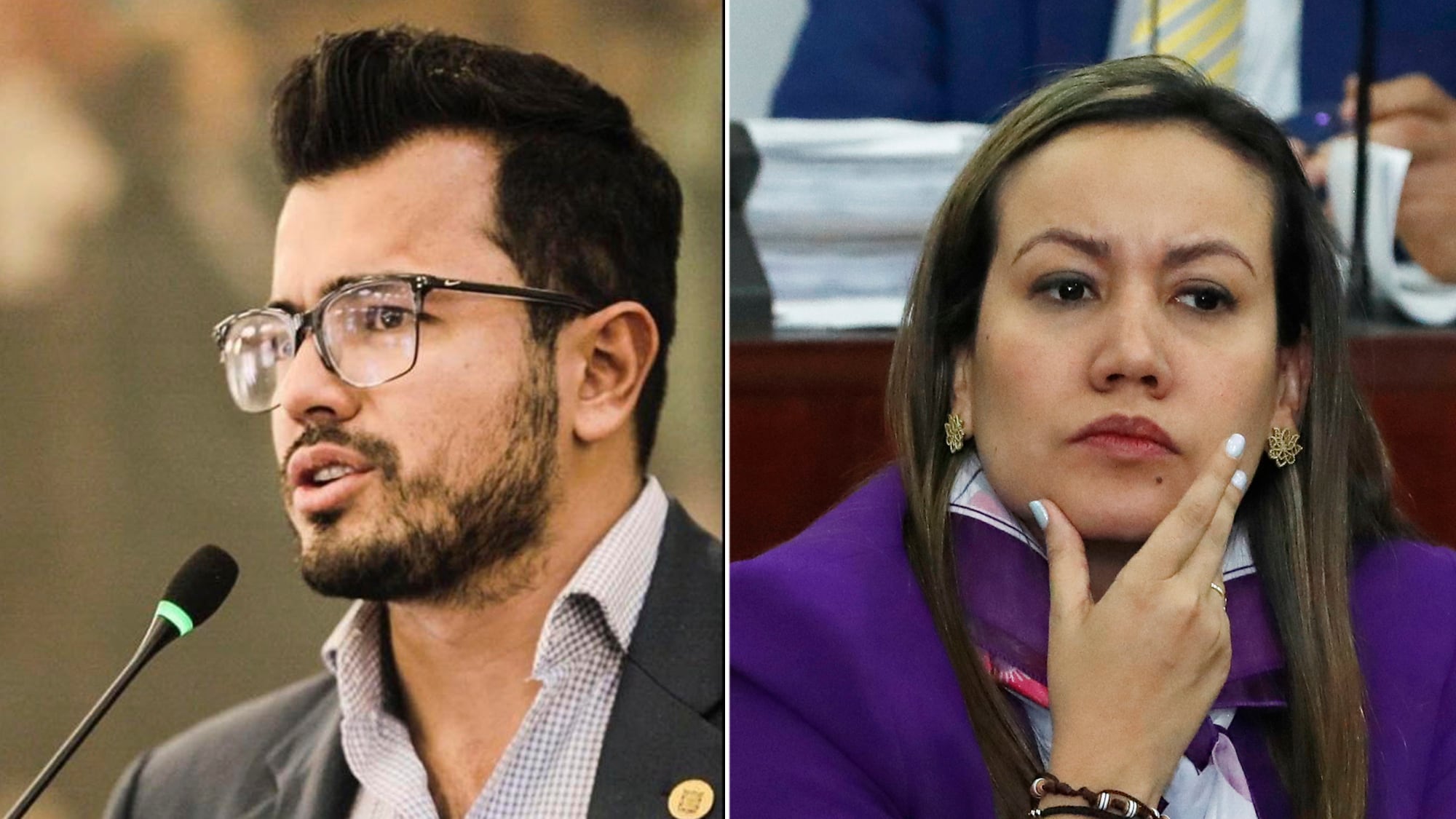 Luis Carlos Leal y Carolina Corcho