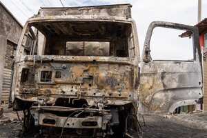 Un grupo criminal intenta imponer el terror en un estado brasileño. Foto: AFP.