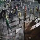 Una grabación mostró la terrible acción violenta.