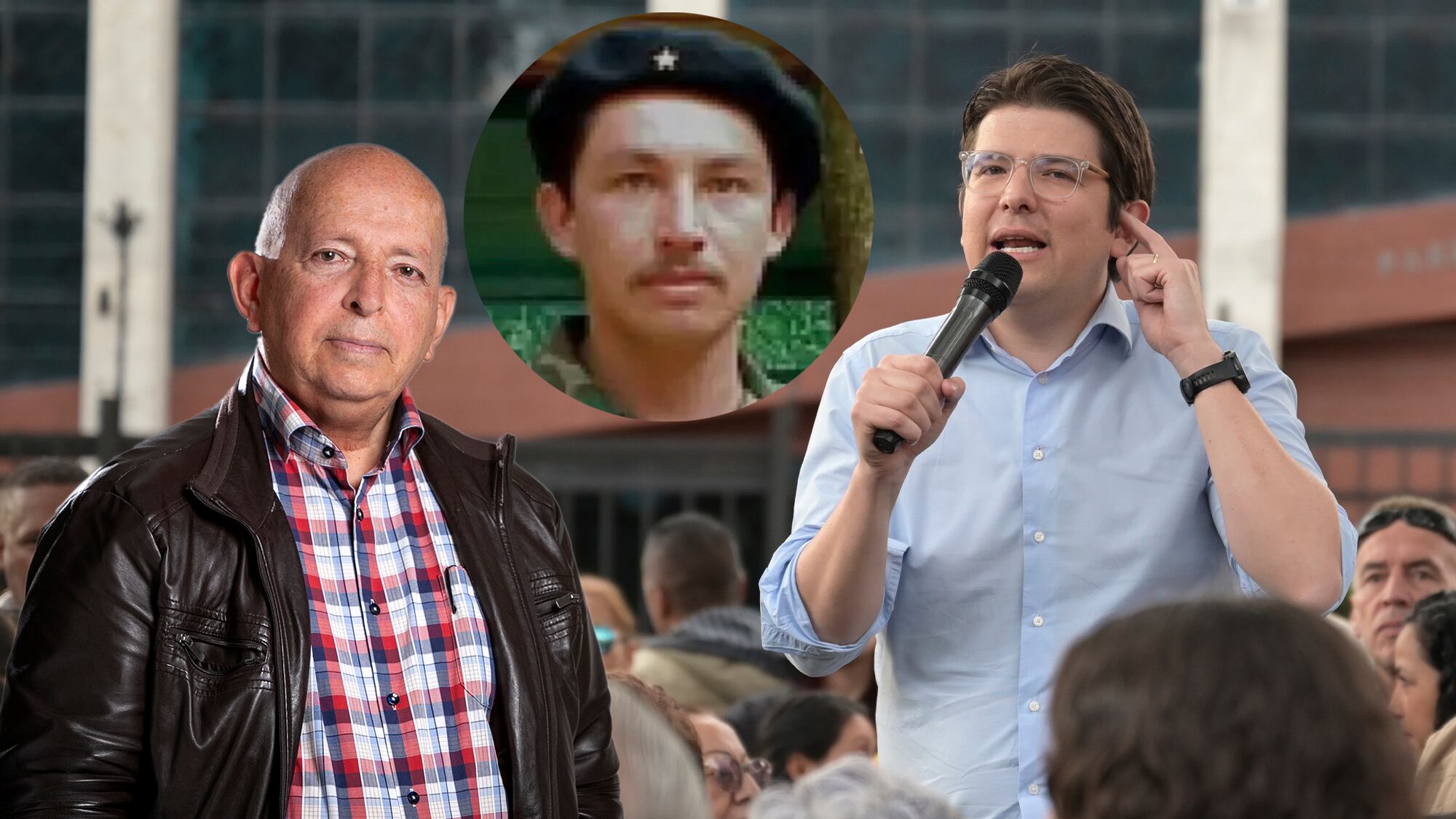 Alias el Zarco, Miguel Uribe y Otty Patiño