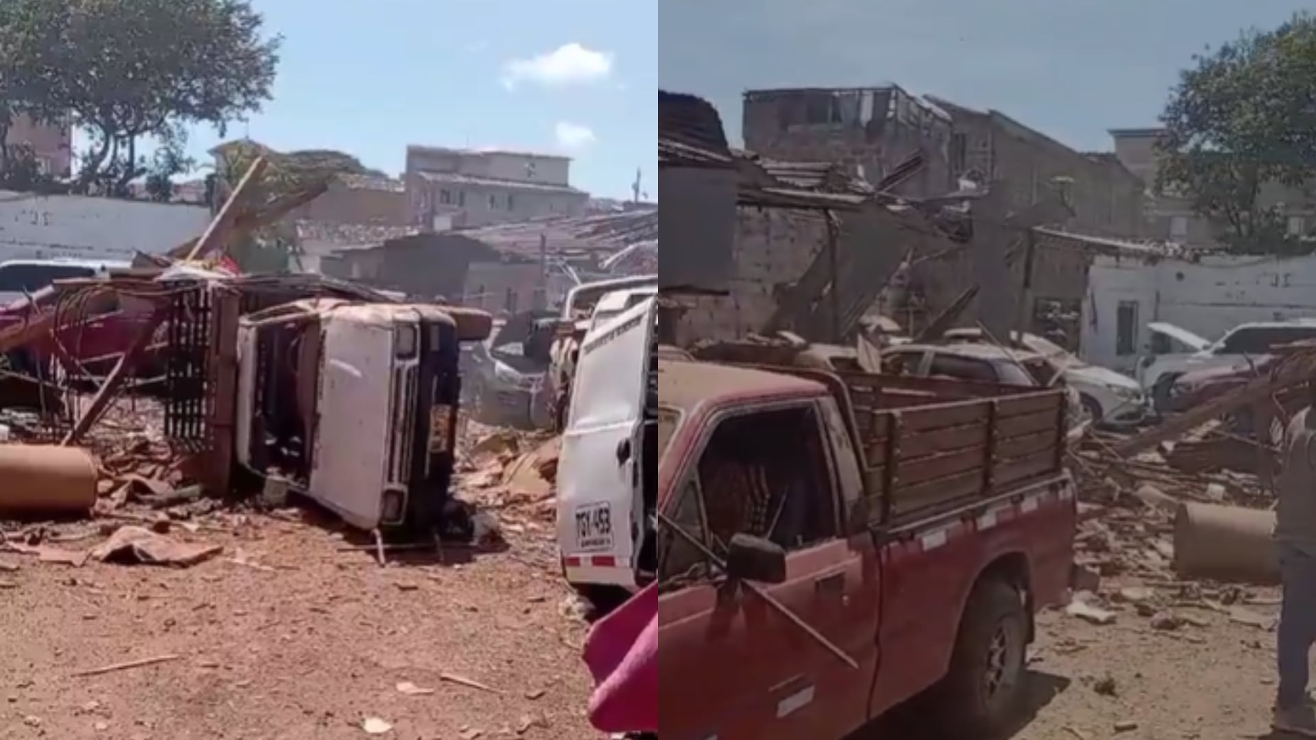 Fuerte explosión en Rionegro, Antioquia, deja 15 heridos.