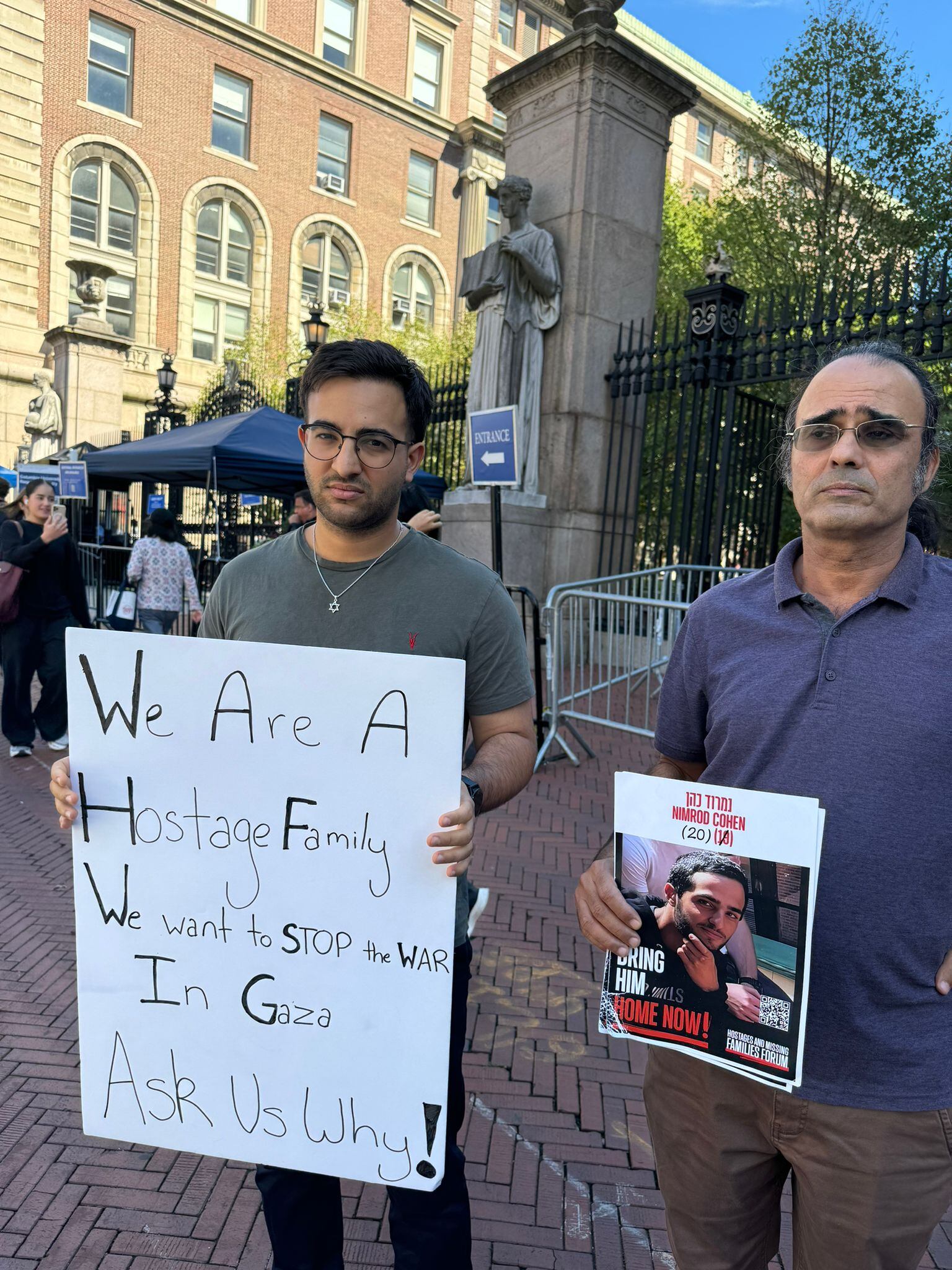 Yehuda Cohen pide la liberación de su hijo de manera inmediata