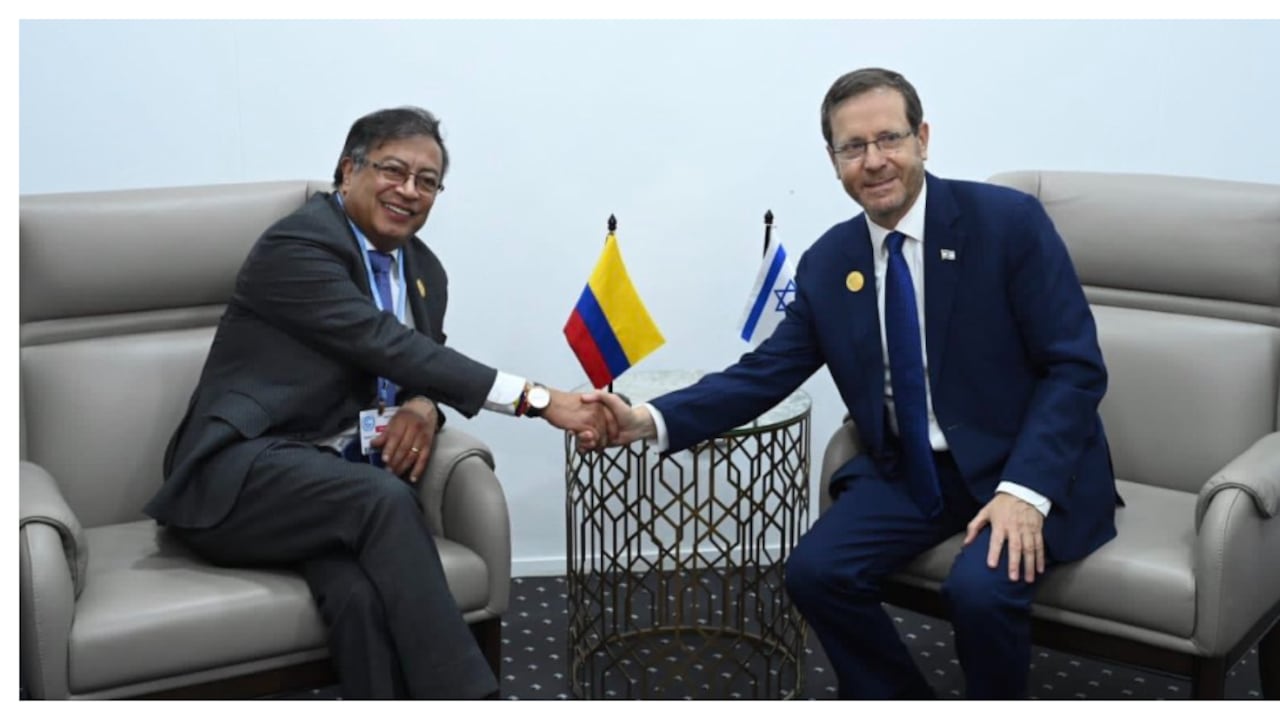 Gustavo Petro e Isaac Herzog
