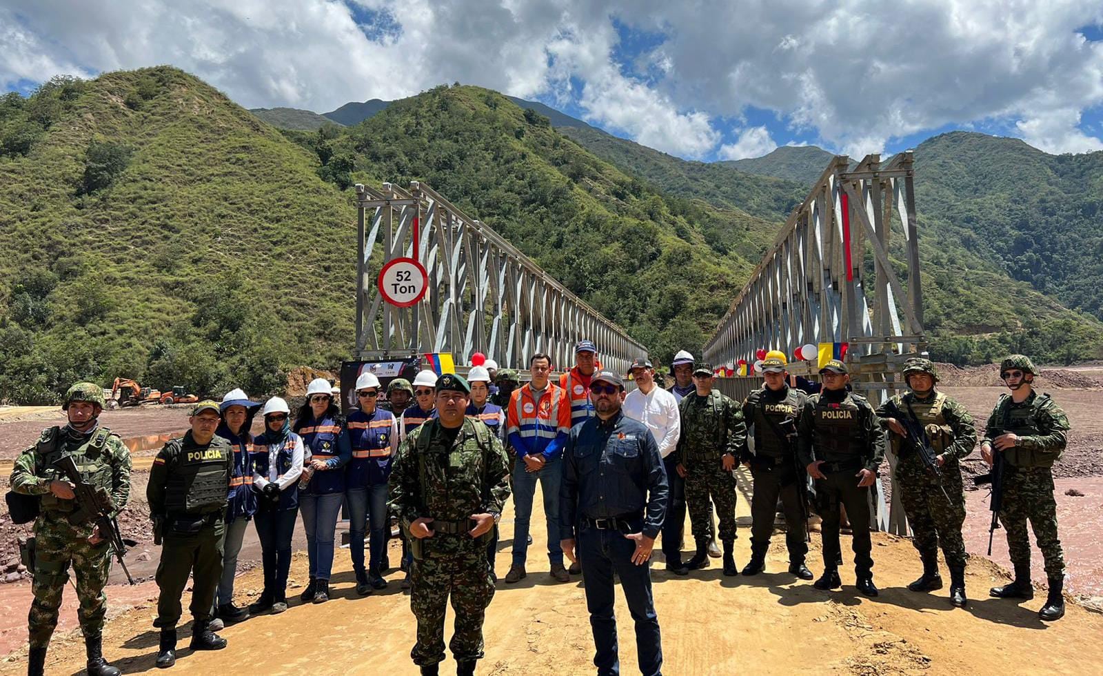 Así está en paso por El Tarrita.