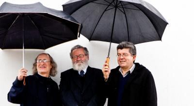 Sergio de Zubiría, Rubén Sierra y Lisímaco Parra, tres de los más respetados filósofos colombianos.