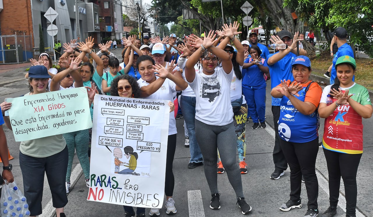 caminata de los pacientes con enfermedades raras o huérfanas