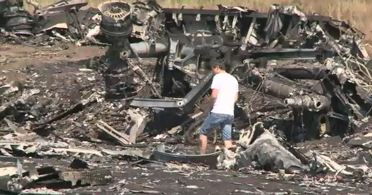 Vuelo MH17 fue perforado por proyectiles