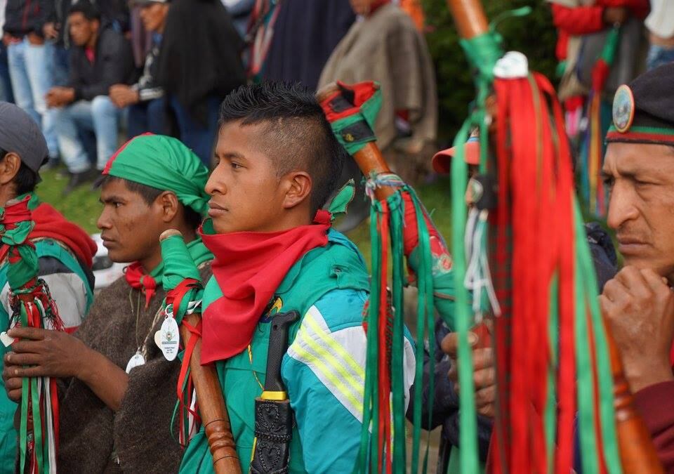Los integrantes de la Guardia Indígena del Cauca son los encargados de proteger a las comunidades ancestrales, así como los resguardos y cabildos.