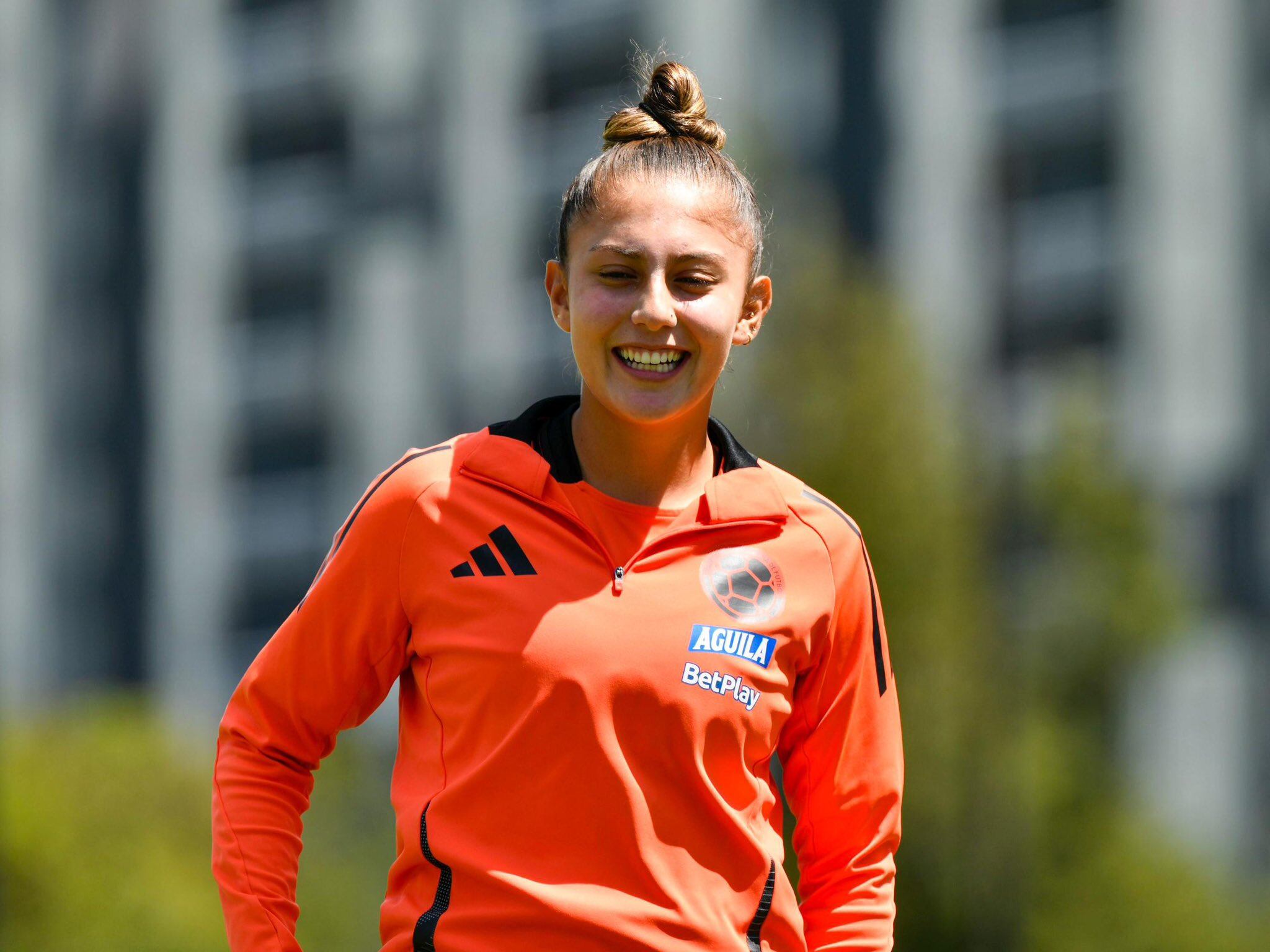 Daniela Garavito, jugadora de la Selección Colombia Femenina