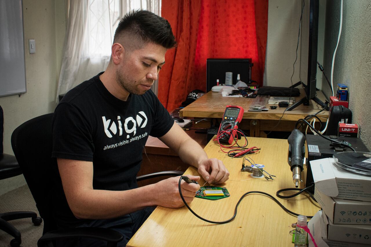 Un accidente que pudo haber sido fatal fue el detonante para que Alexander Nieves, fundador de Cinnov, creara el dispositivo BIGO SAFE.