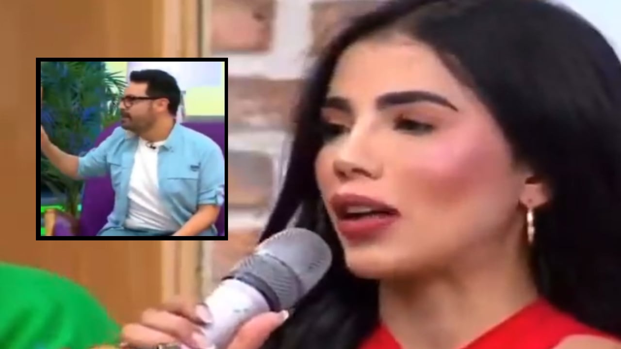 Karina García  en Buen día, Colombia