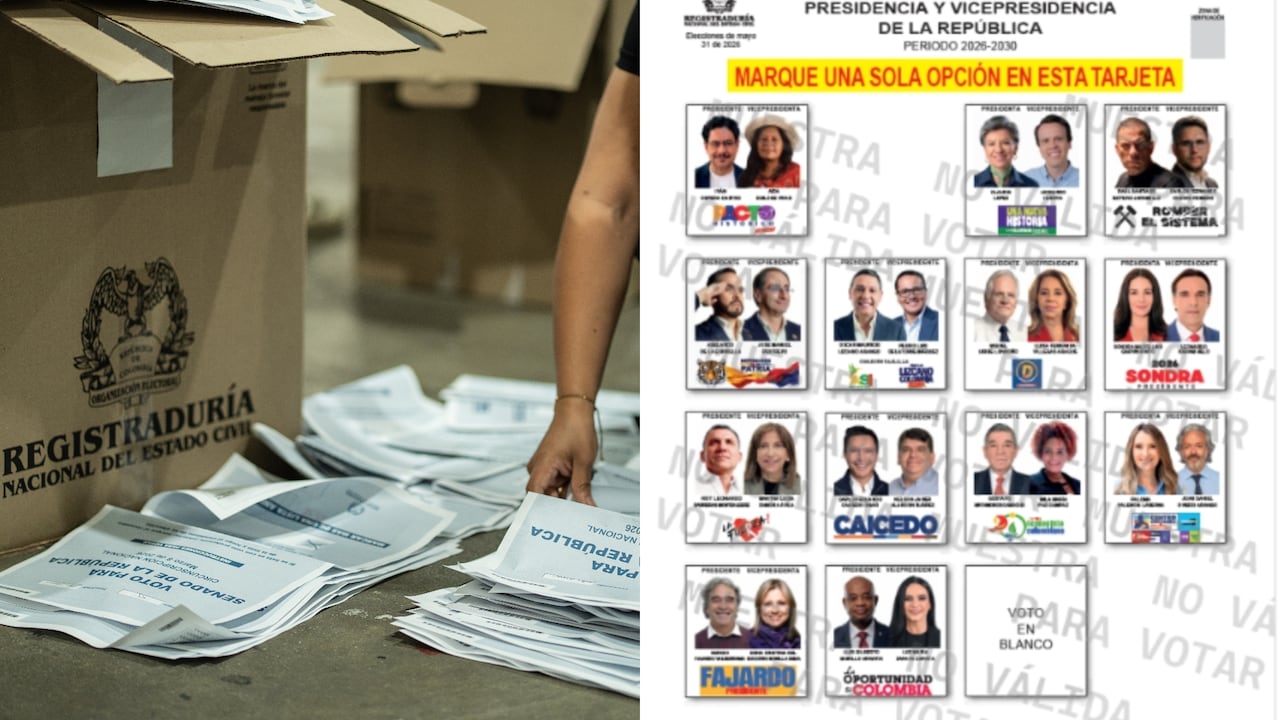 Registraduría imprimirá los tarjetones.