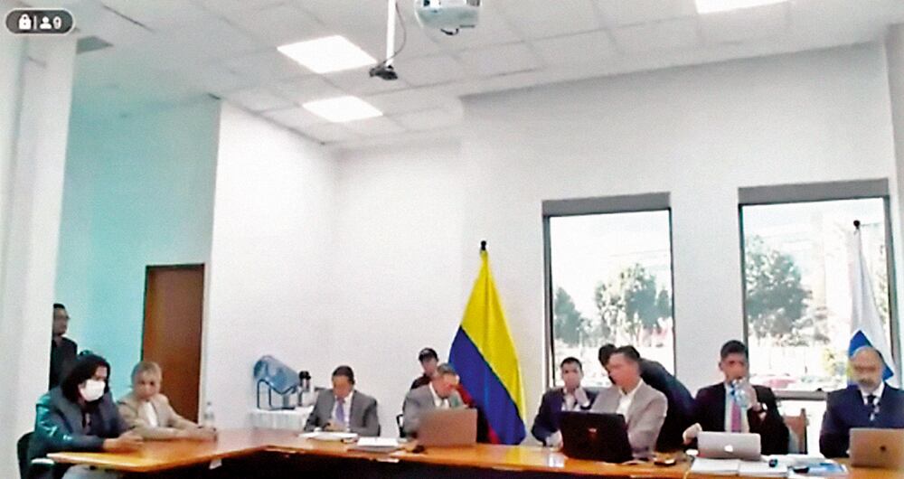 Audiencia de Nicolás Petro en la Fiscalía.