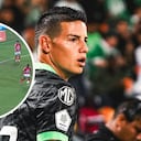 James Rodríguez le reclamó a Juan Manuel Rengifo por no dejarla pasar