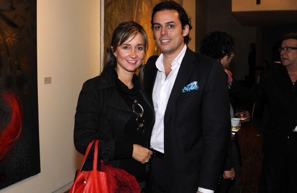 Laura Velásquez y Felipe Tascón.