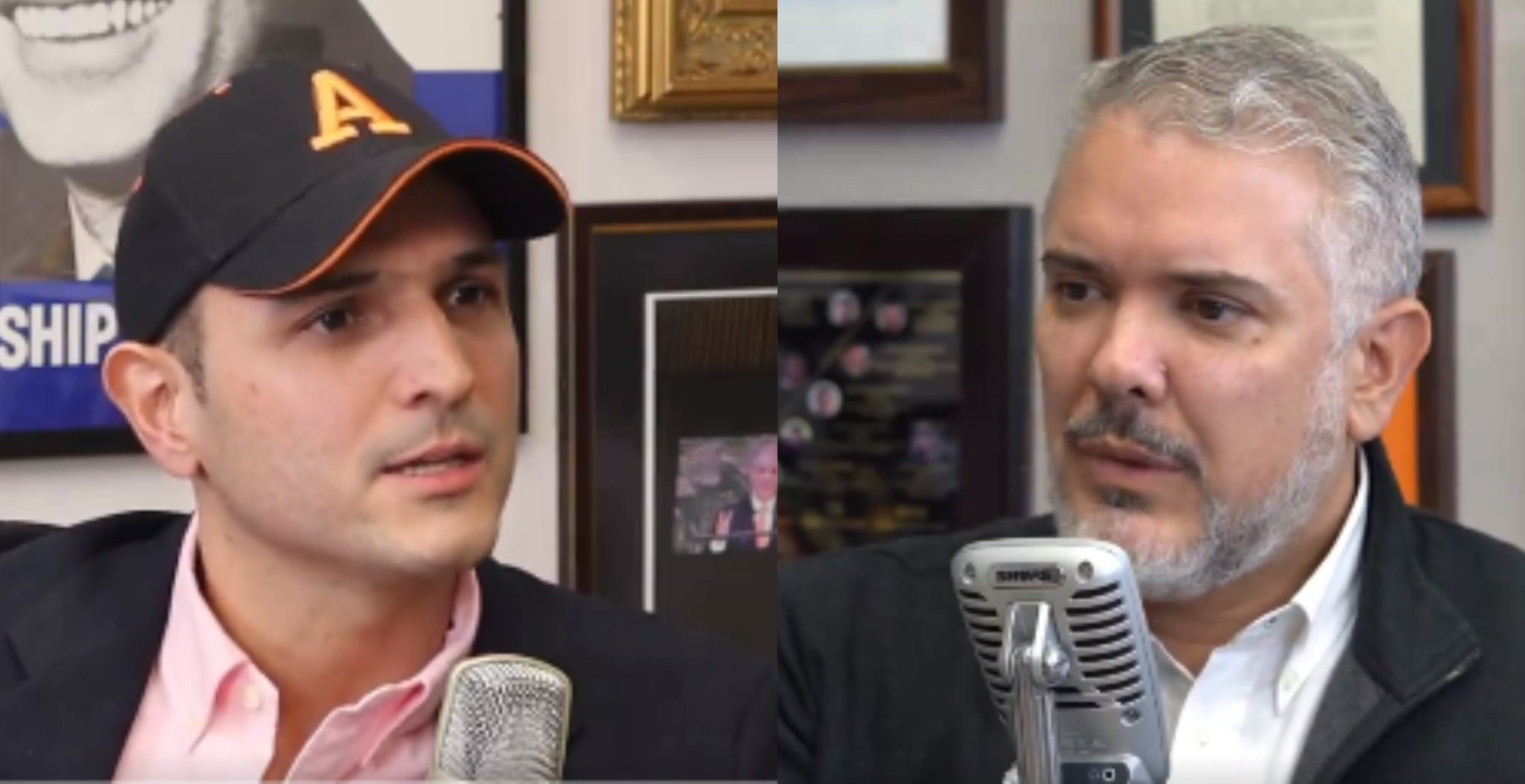 Jaime Arizabaleta conversó con el expresidente Iván Duque en la primera entrega de su podcast.