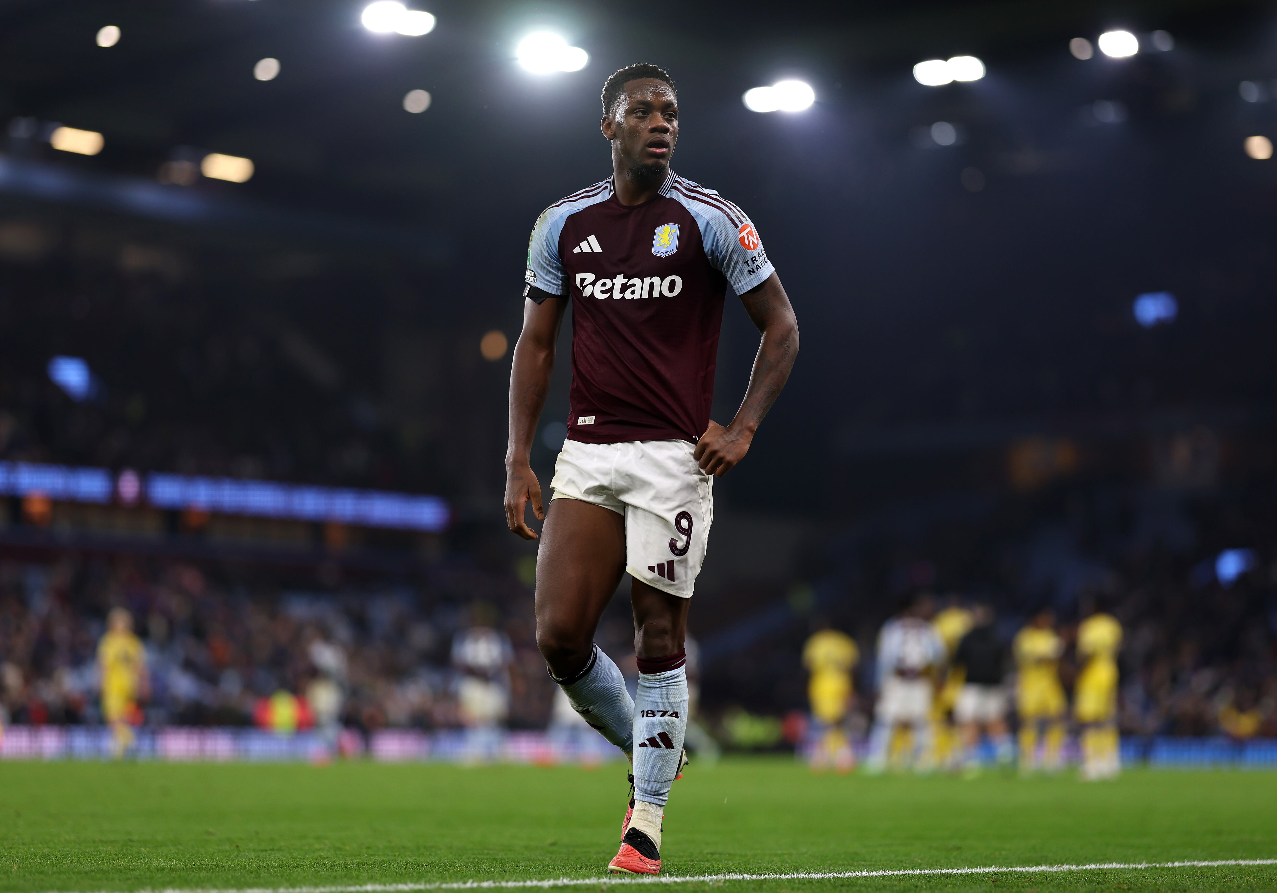 El colombiano tuvo muy poco protagonismo en el partido.