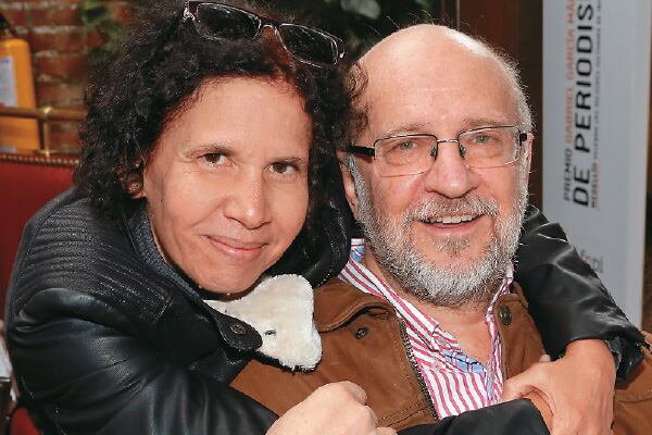 María del Rosario Arrázola y Daniel Samper.