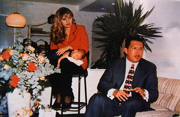  Marisabel Rodríguez, la segundaesposa de Chávez.