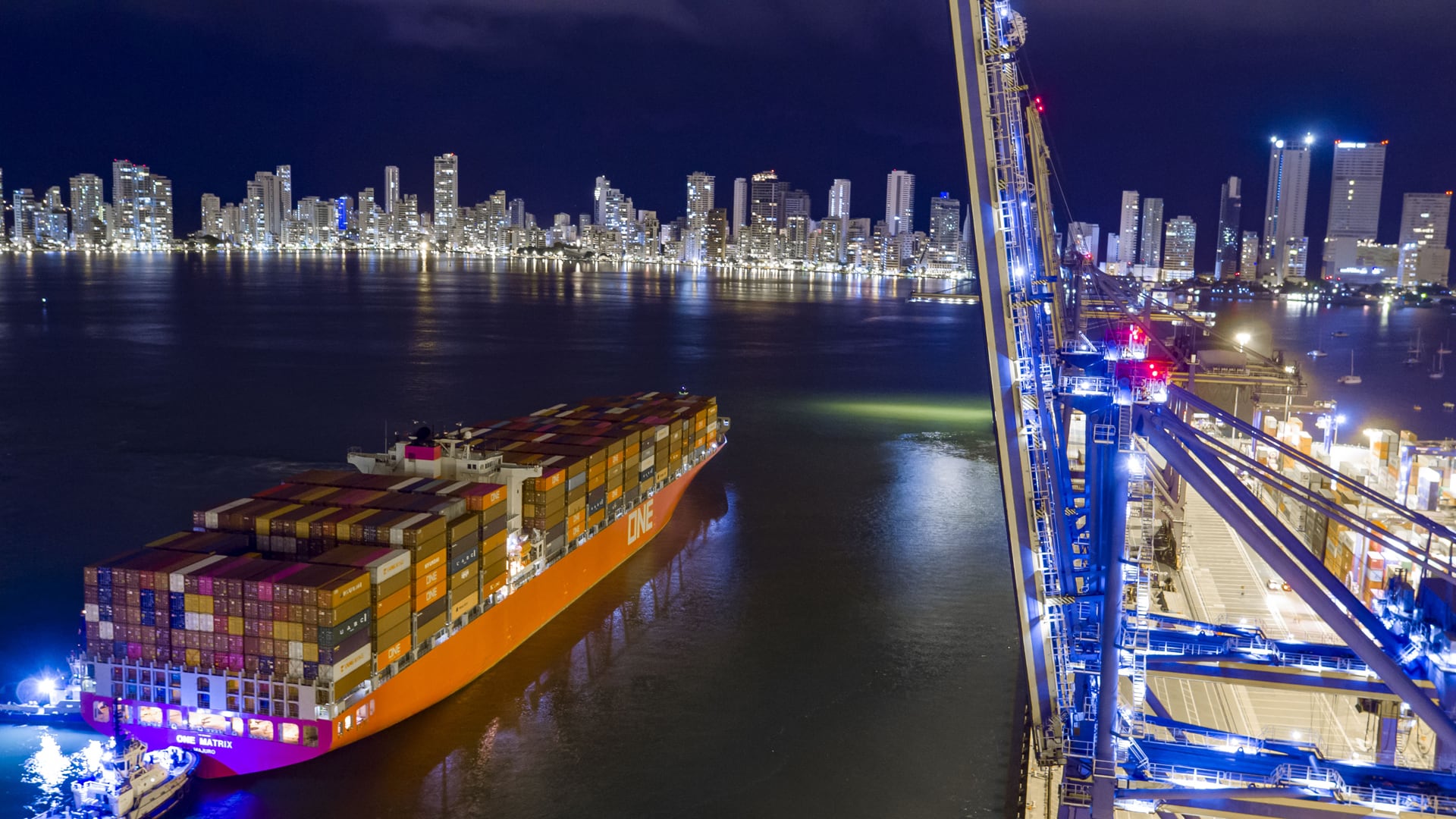 Durante el primer semestre de 2020, la Sociedad Portuaria de Cartagena movilizó 28 por ciento más de carga.