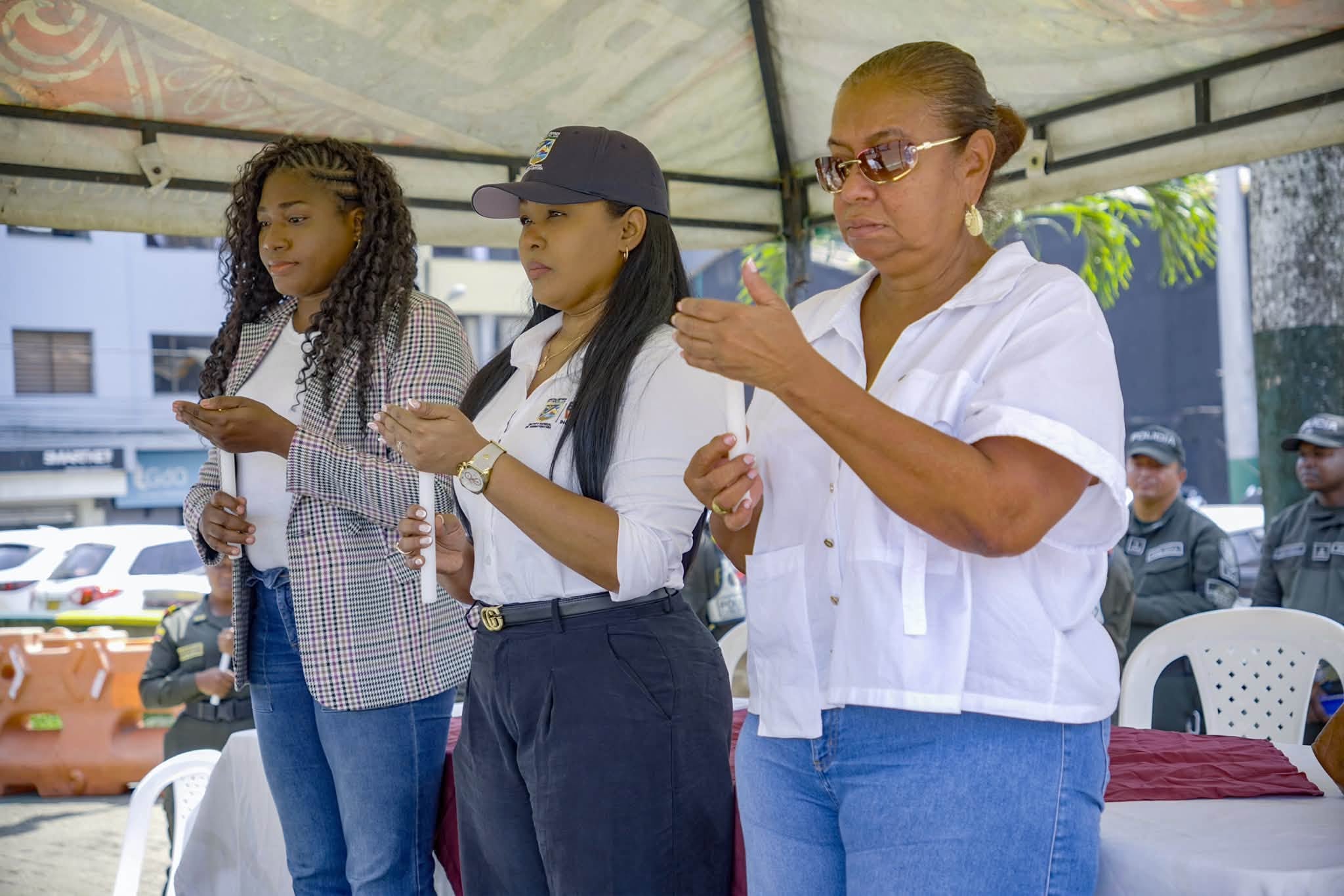 En Buenaventura hicieron homenaje a las víctimas de desaparición forzada.