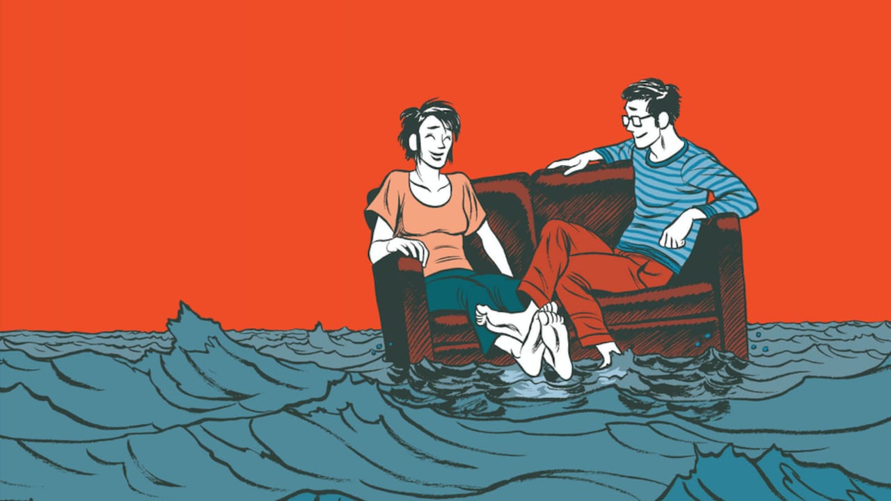 Detalle de la portada de Píldoras azules (Frederik Peeters, 2001) Astiberri