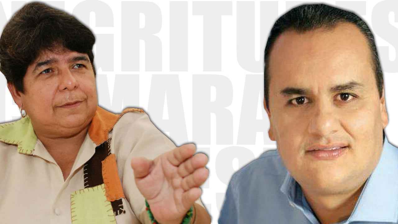 María del Socorro Bustamante y Moisés Orozco Vicuña.