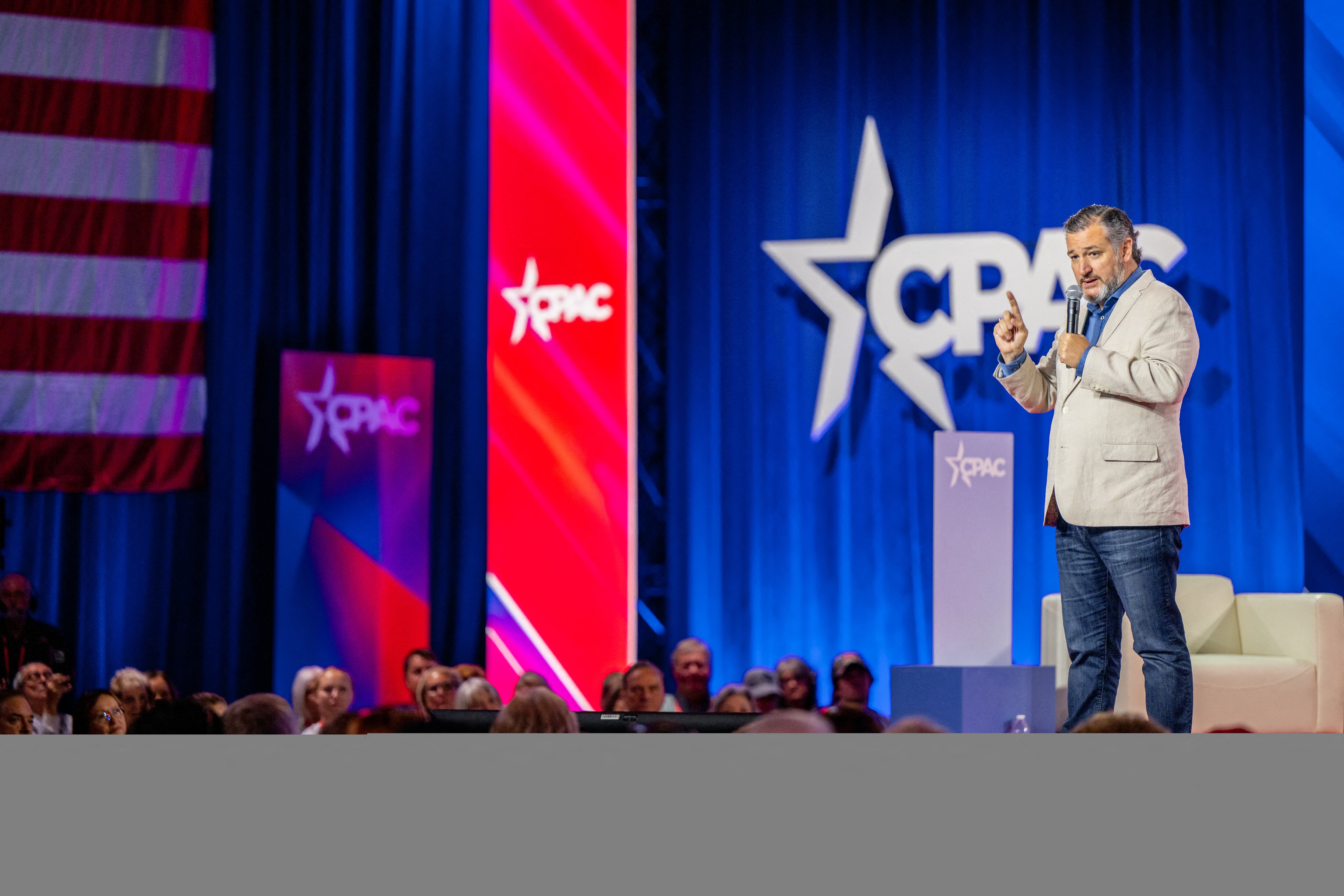 DALLAS, TEXAS - 05 DE AGOSTO: El Senador estadounidense Ted Cruz (R-TX) habla en la Conferencia de Acción Política Conservadora CPAC celebrada en el Hilton Anatole el 05 de agosto de 2022 en Dallas, Texas. CPAC comenzó en 1974 y es una conferencia que reúne y alberga organizaciones conservadoras, activistas y líderes mundiales para discutir eventos actuales y agendas políticas futuras. Brandon Bell/Getty Images/AFP (Foto de Brandon Bell/GETTY IMAGES NORTH AMERICA/Getty Images vía AFP)