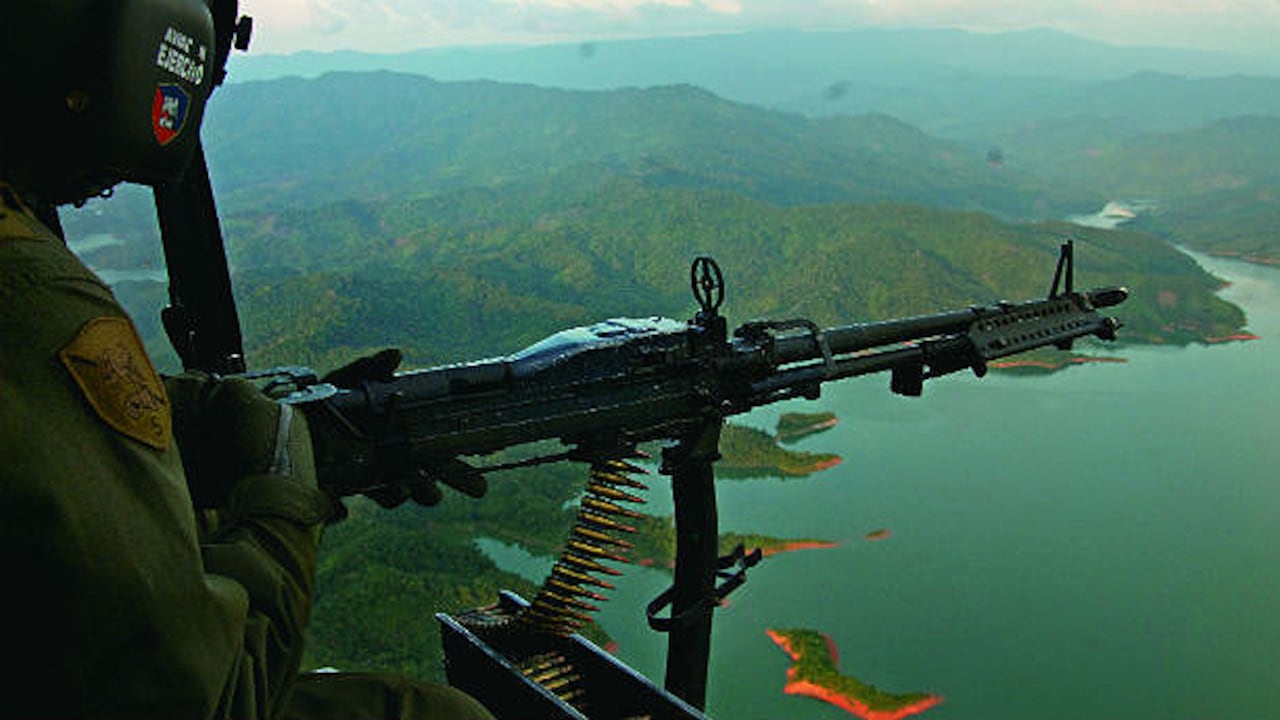 Un bombardeo causó la muerte a los dos guerrilleros.