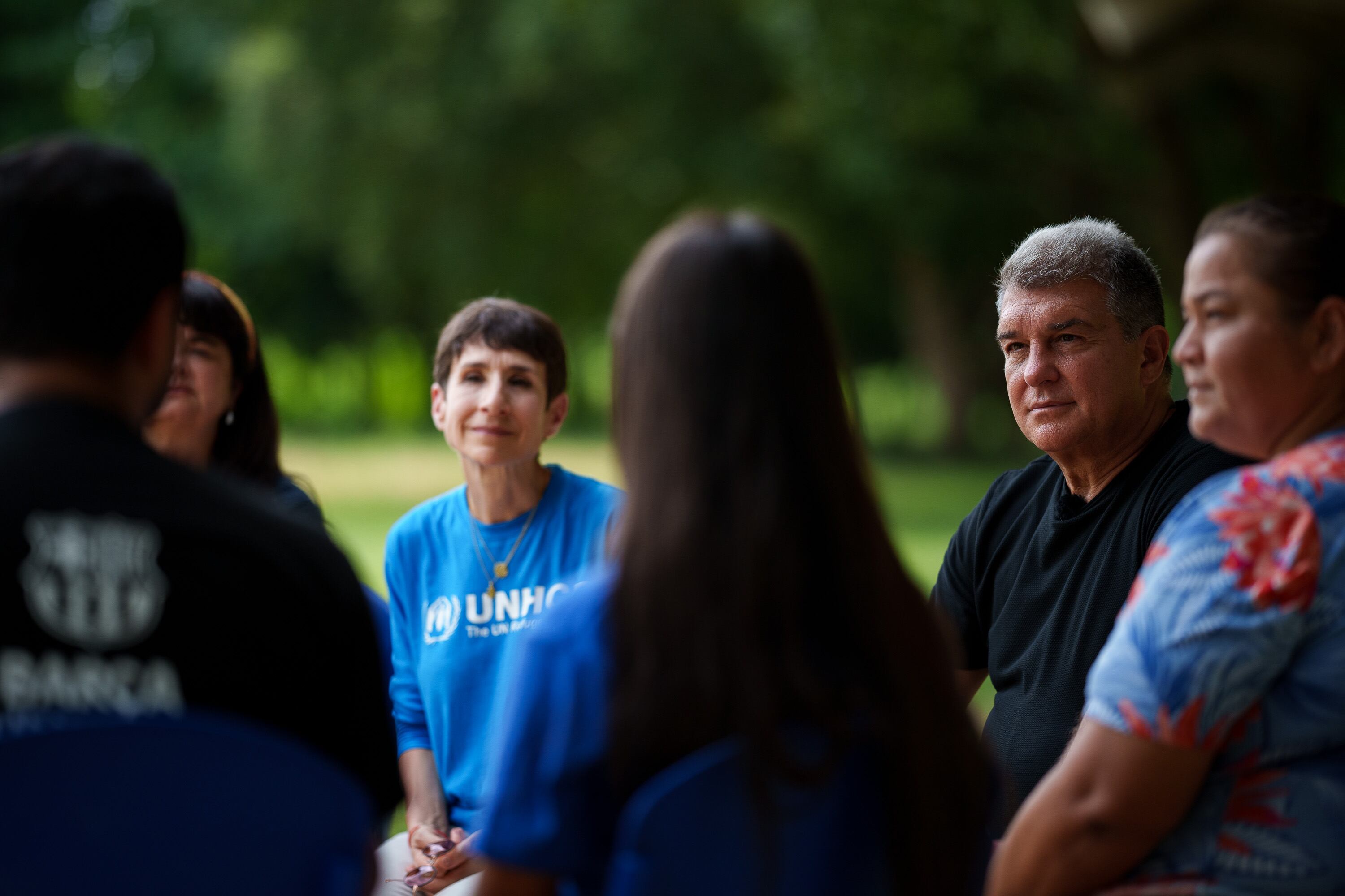Fútbol Club Barcelona, visitó Colombia en el marco de la alianza con ACNUR