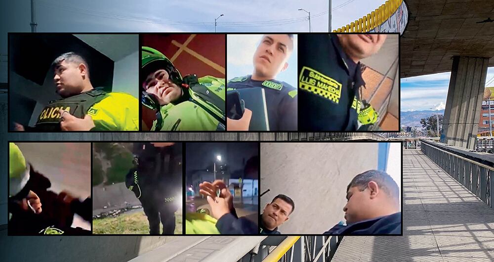 La agente encubierta de la Fiscalía logró recaudar las pruebas de la más descarada corrupción de policías en la localidad de Puente Aranda, en Bogotá. Son casi 100 videos, audios y chats con las exigencias a comerciantes, alianzas con atracadores, traficantes y habitantes de calle.