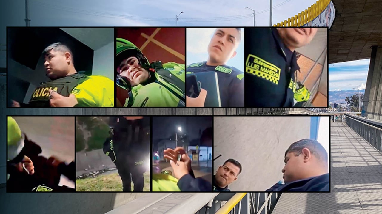 La agente encubierta de la Fiscalía logró recaudar las pruebas de la más descarada corrupción de policías en la localidad de Puente Aranda, en Bogotá. Son casi 100 videos, audios y chats con las exigencias a comerciantes, alianzas con atracadores, traficantes y habitantes de calle.