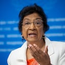 Navi Pillay, ganadora del Premio Nobel de Paz.