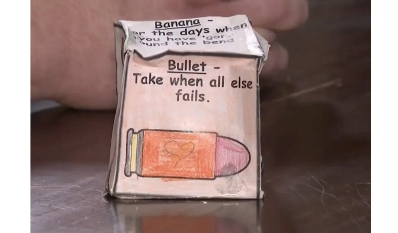 Este fue el dibujo que recibió el padre por parte de su hija de 6 años