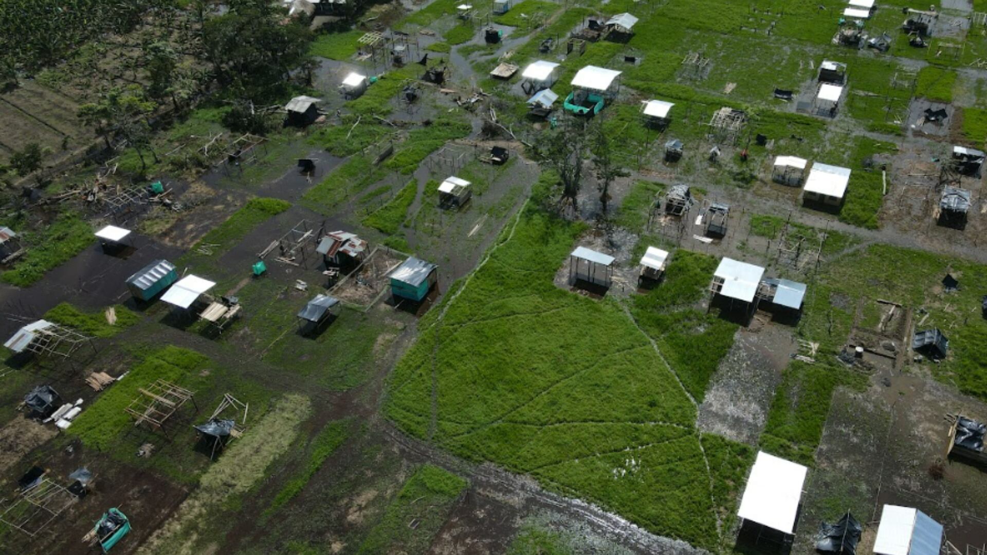 Invasión de tierras en Turbo, Antioquia.