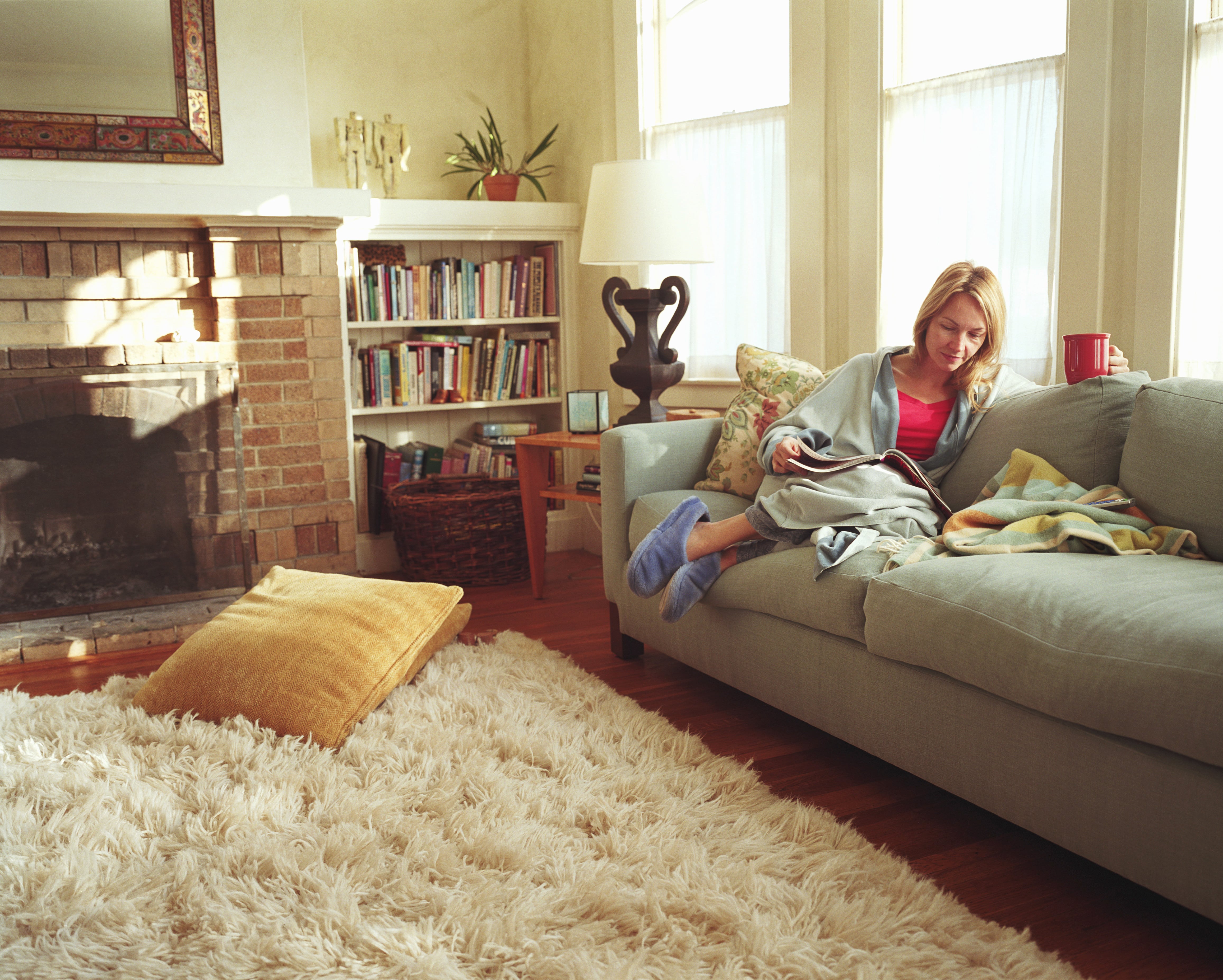 Las alfombras contribuyen a regular la humedad ambiental.