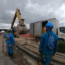 La EAAB aprovechará la intervención para ampliar la capacidad de conducción de agua.